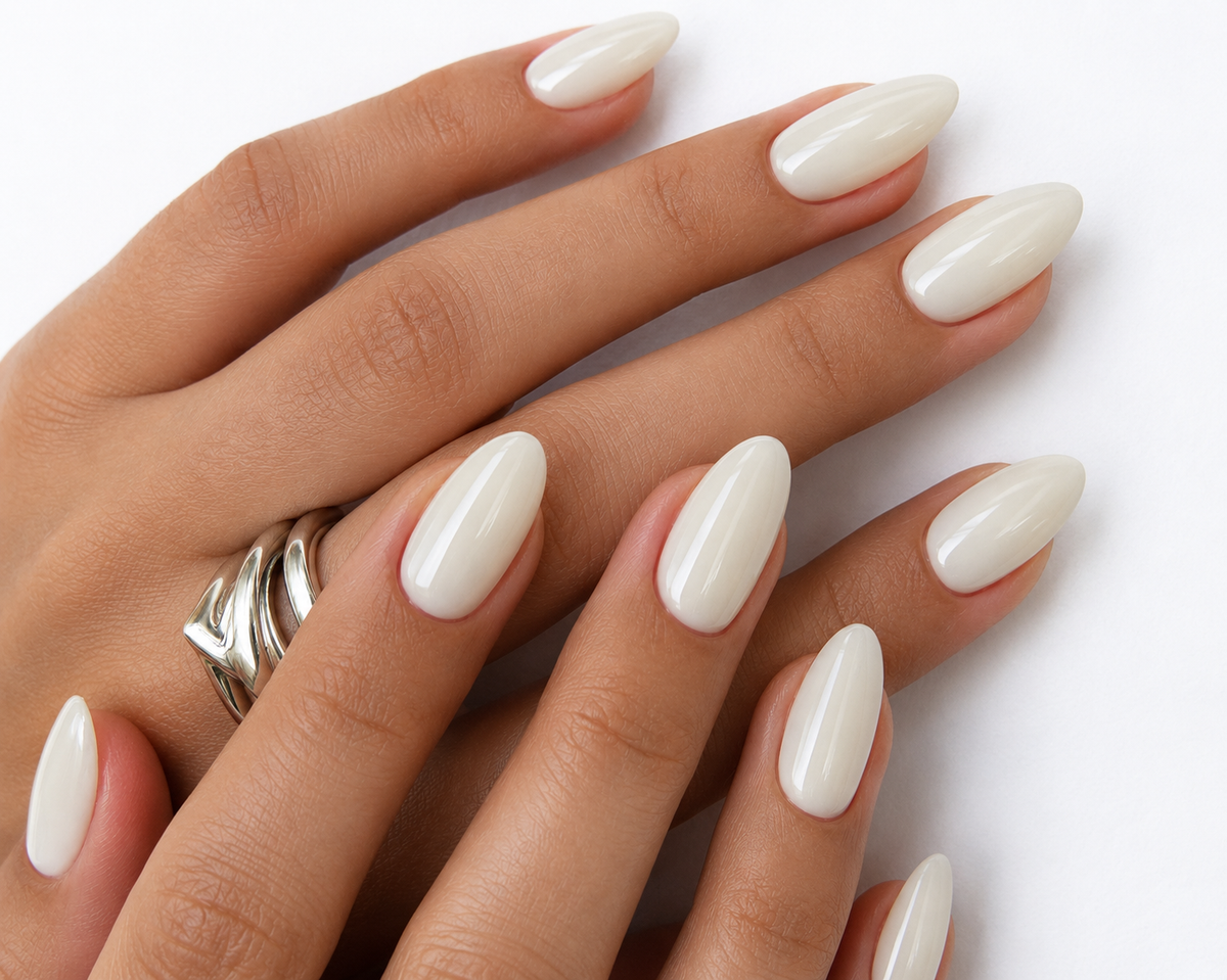 MILKY WHITE